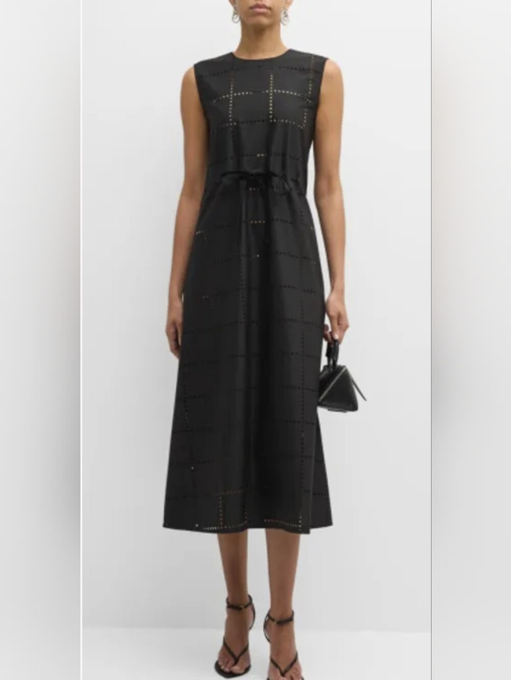 Stunning Lovebirds Sleeveless Midi Dress Size L